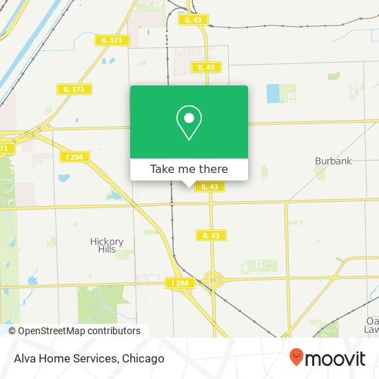 Alva Home Services map