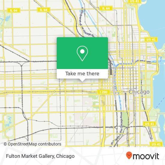 Fulton Market Gallery map