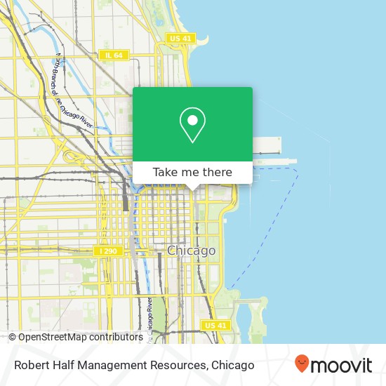 Robert Half Management Resources map