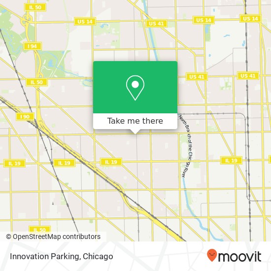 Innovation Parking map