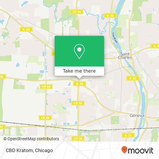 CBD Kratom map