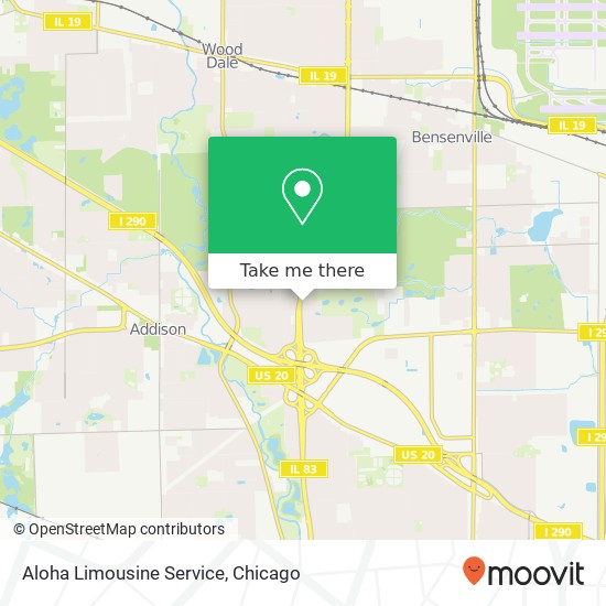 Mapa de Aloha Limousine Service