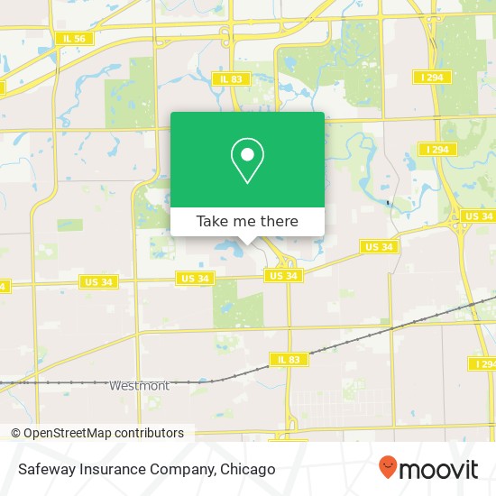 Mapa de Safeway Insurance Company
