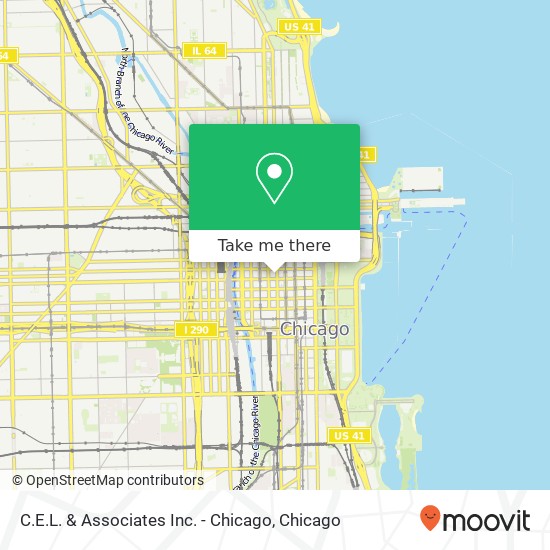 C.E.L. & Associates Inc. - Chicago map