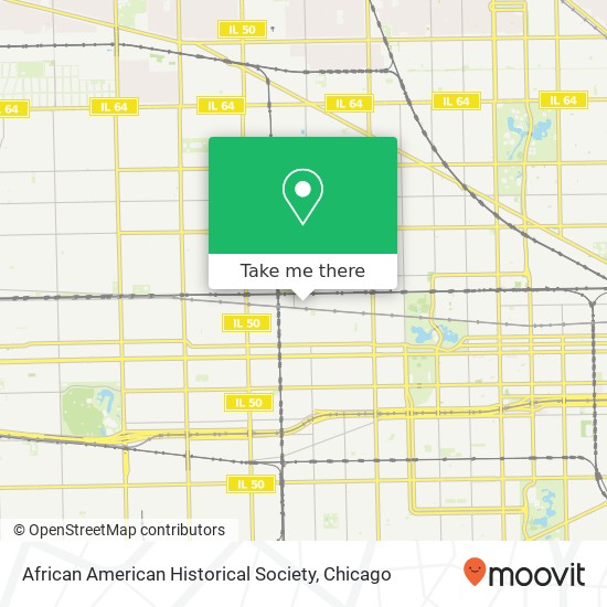 African American Historical Society map