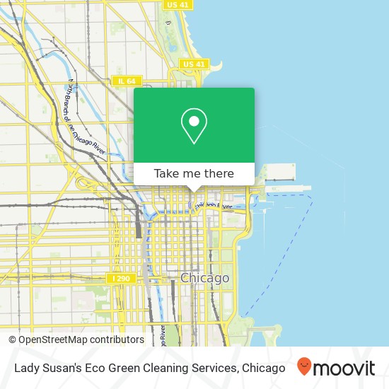 Lady Susan's Eco Green Cleaning Services map