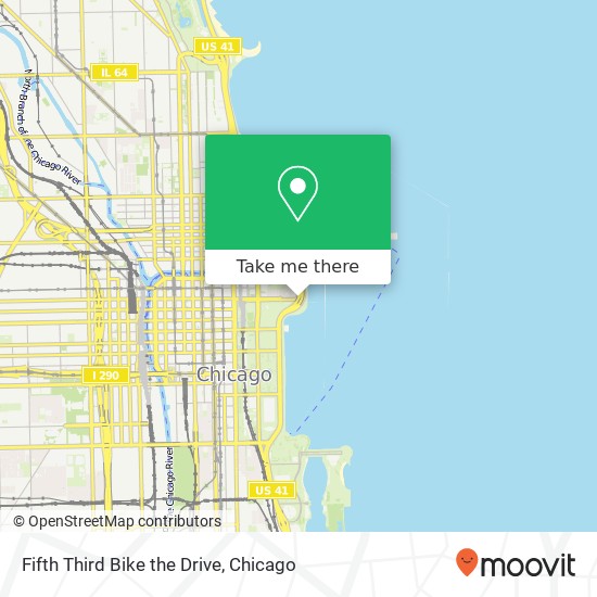Fifth Third Bike the Drive map