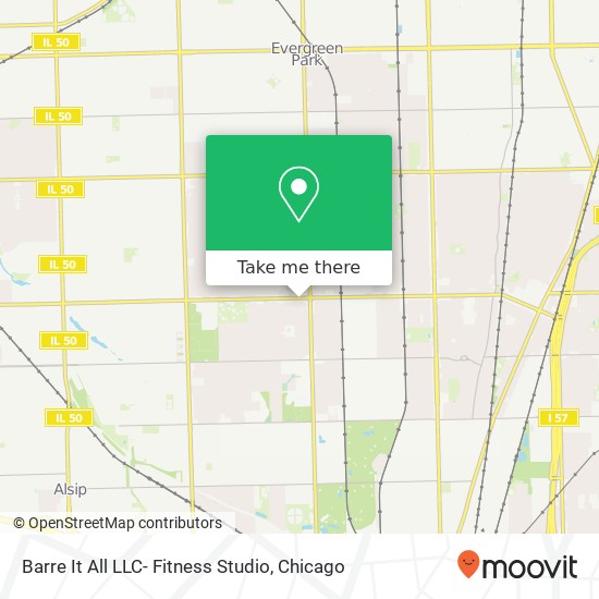 Barre It All LLC- Fitness Studio map