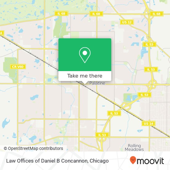 Law Offices of Daniel B Concannon map