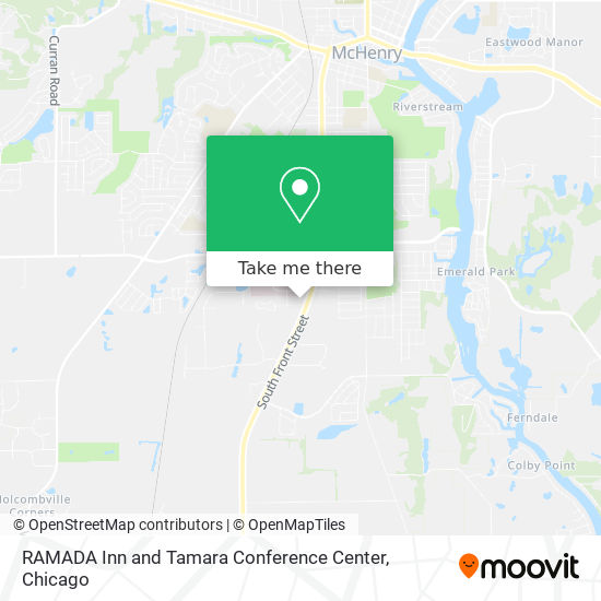 Mapa de RAMADA Inn and Tamara Conference Center