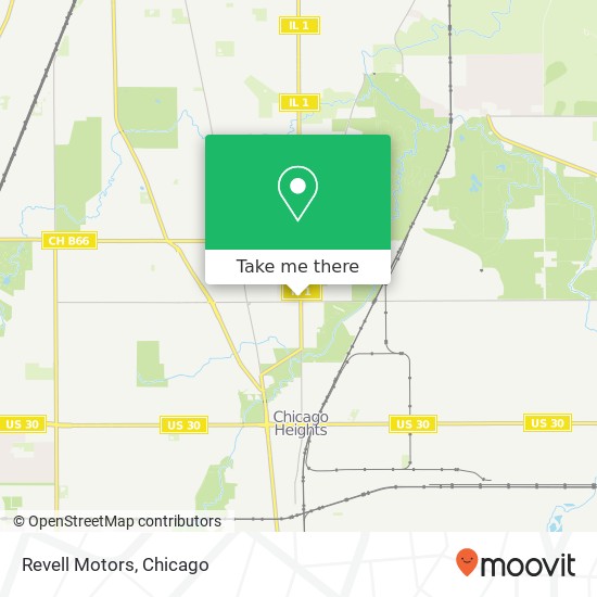 Revell Motors map