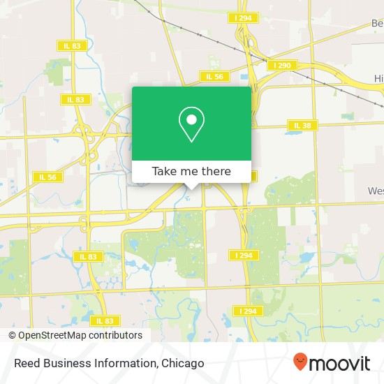 Mapa de Reed Business Information