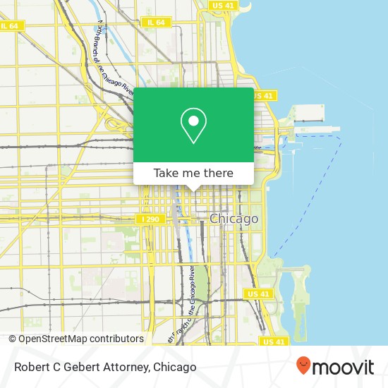 Mapa de Robert C Gebert Attorney