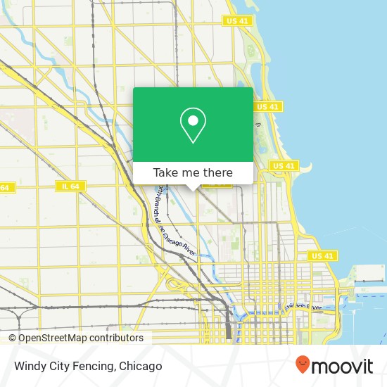 Windy City Fencing map