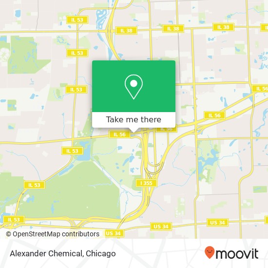 Alexander Chemical map