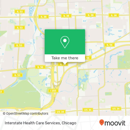 Mapa de Interstate Health Care Services