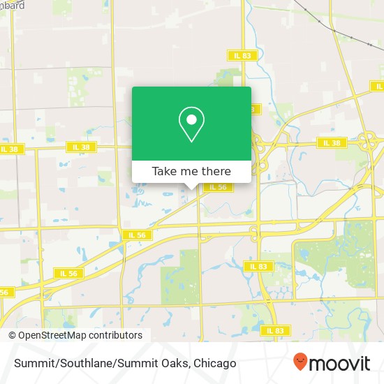 Summit/Southlane/Summit Oaks map