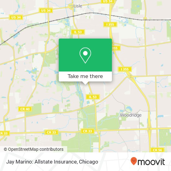 Jay Marino: Allstate Insurance map