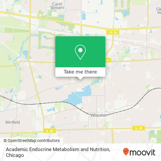 Mapa de Academic Endocrine Metabolism and Nutrition