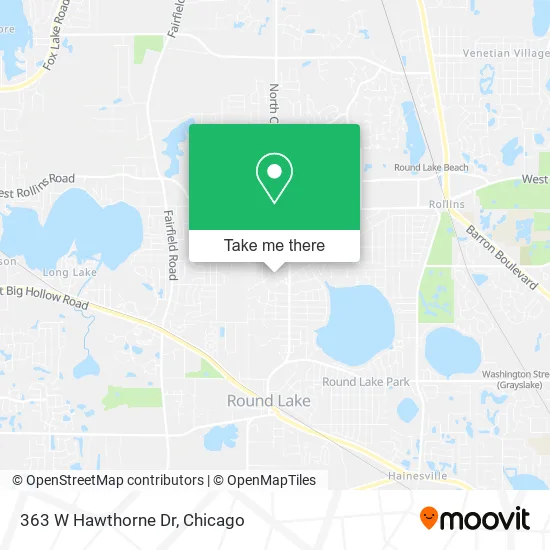 363 W Hawthorne Dr map