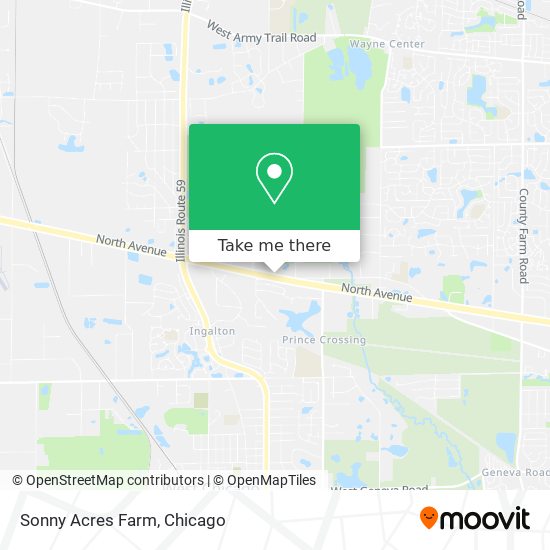 Sonny Acres Farm map