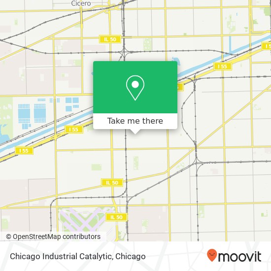 Chicago Industrial Catalytic map