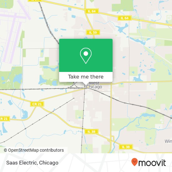 Saas Electric map