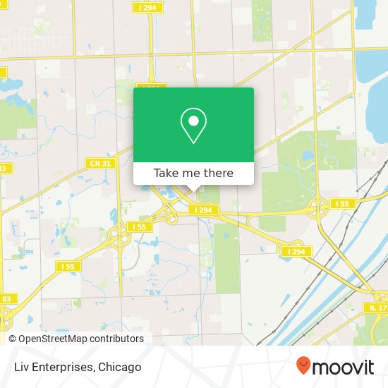 Liv Enterprises map