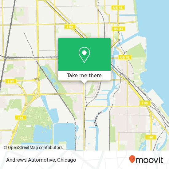 Andrews Automotive map