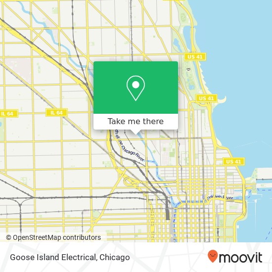 Goose Island Electrical map