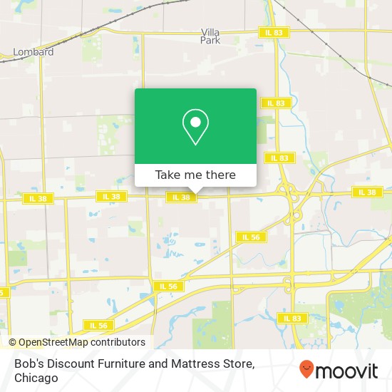 Mapa de Bob's Discount Furniture and Mattress Store