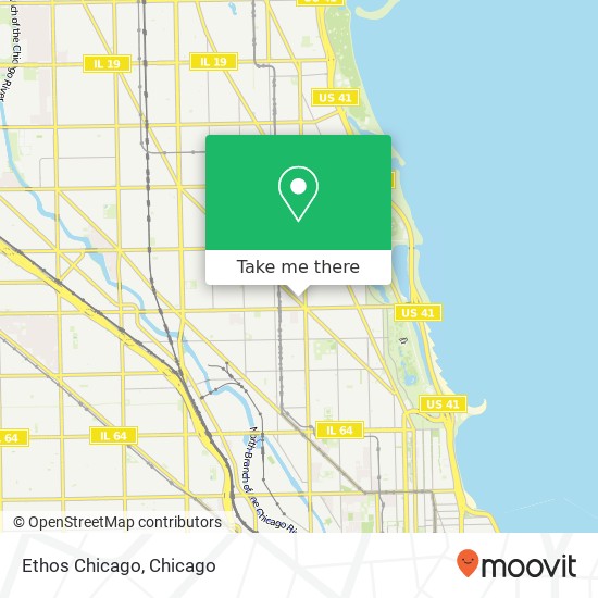 Ethos Chicago map