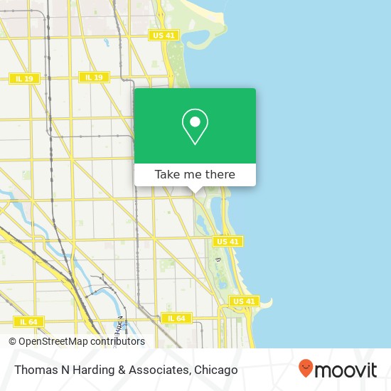 Mapa de Thomas N Harding & Associates