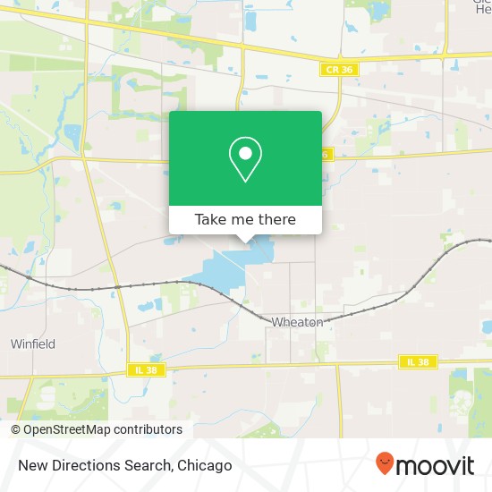 Mapa de New Directions Search