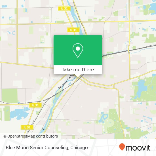 Mapa de Blue Moon Senior Counseling