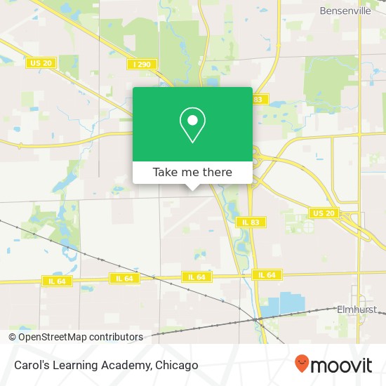 Carol's Learning Academy map