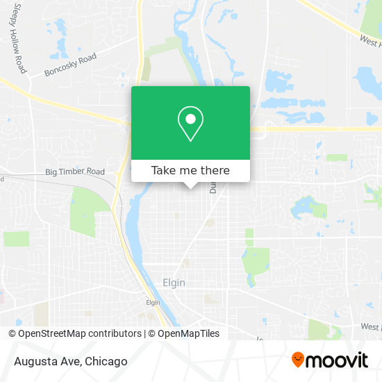 Mapa de Augusta Ave