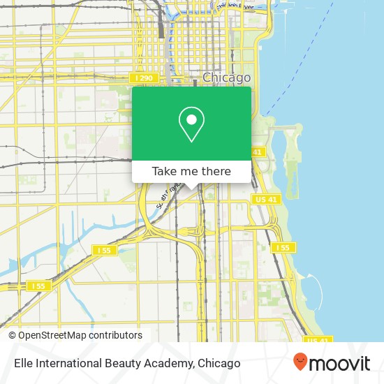 Elle International Beauty Academy map