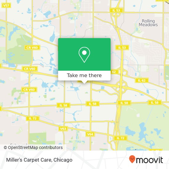 Mapa de Miller's Carpet Care