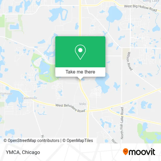 YMCA map