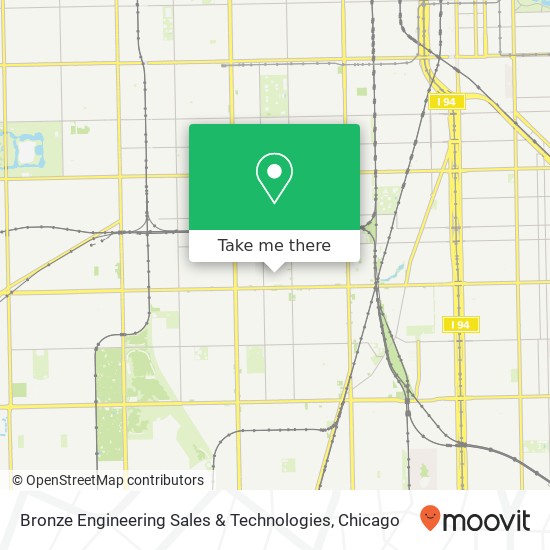 Bronze Engineering Sales & Technologies map