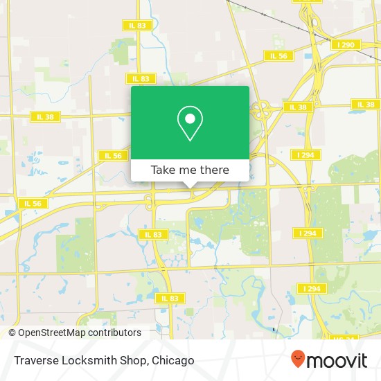 Traverse Locksmith Shop map