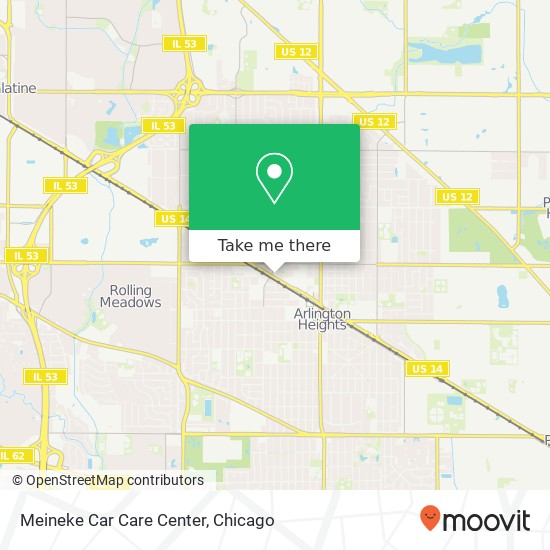 Meineke Car Care Center map