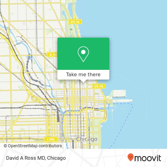 David A Ross MD map