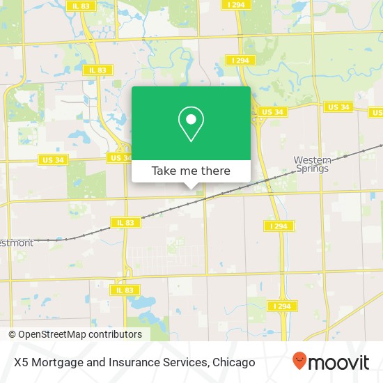 Mapa de X5 Mortgage and Insurance Services