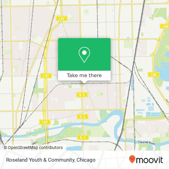Roseland Youth & Community map