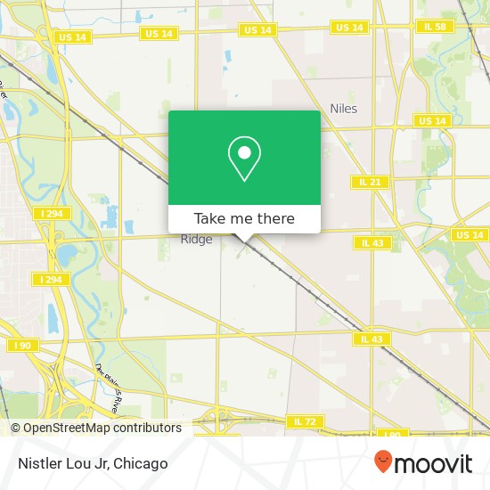 Nistler Lou Jr map