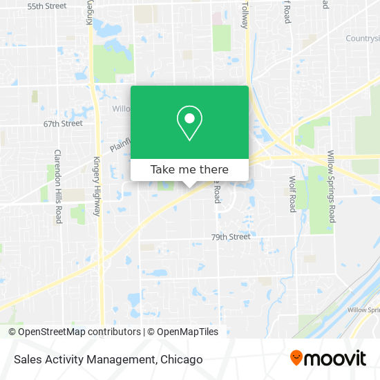 Sales Activity Management map