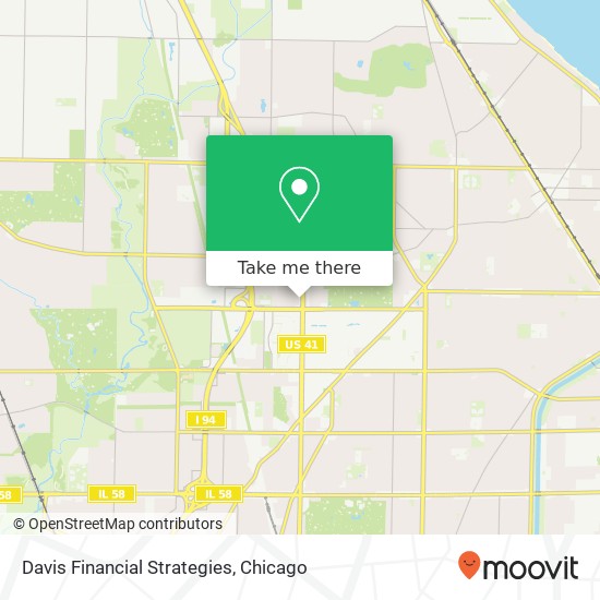 Davis Financial Strategies map