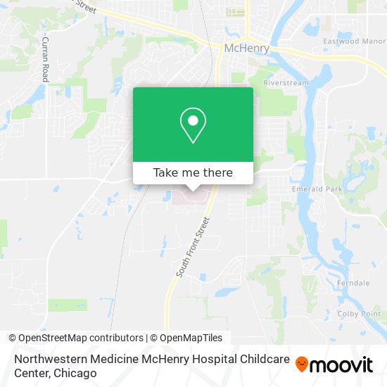 Northwestern Medicine McHenry Hospital Childcare Center map
